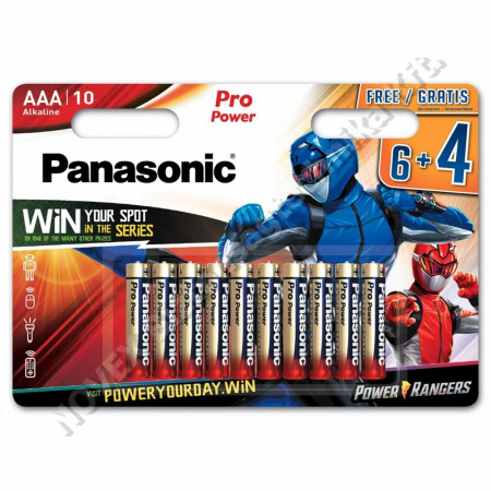 KIEGÉSZÍTŐ - Panasonic - AAA LR03PPG/10BW Pro Power tartós alkáli 10 db/cs