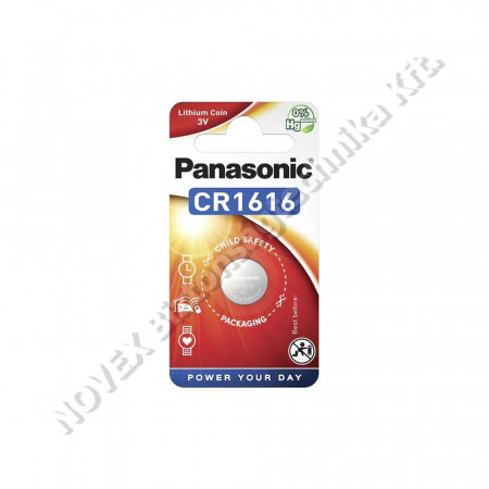 KIEGÉSZÍTŐ - Panasonic - CR1616-1BP-PAN 3V lítium gombelem
