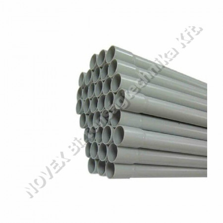 KIEGÉSZÍTŐ - Pipelife - Mü.II. cső PEP 25 szürke/3m tokos végű PIP0045