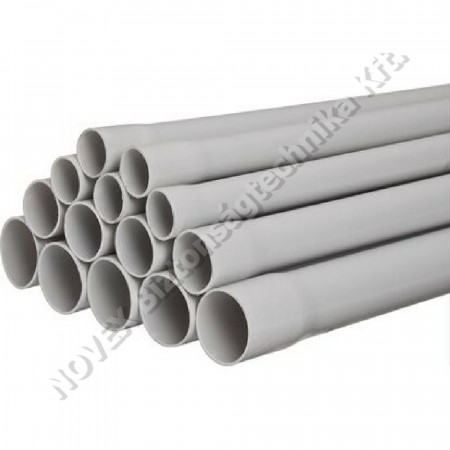 KIEGÉSZÍTŐ - Pipelife - PIP0041 műanyag II. cső 16 szürke/3m tokos végű 111/fm