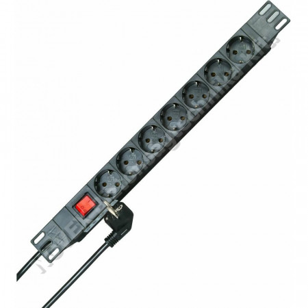 KIEGÉSZÍTŐ - Dahua - Elosztó 7 aljzattal, kapcsolóval