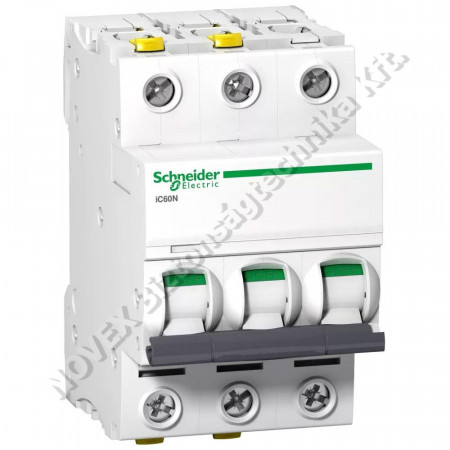 KIEGÉSZÍTŐ - Schneider - A9F04332 BIZTOSÍTÉK Kismegszakító 3C 32A 6kA iC60N ACTI9