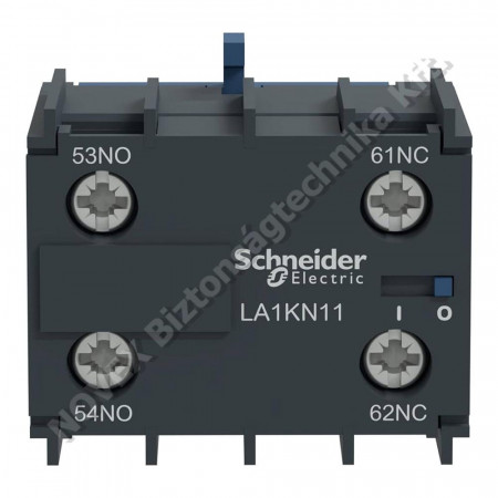 KIEGÉSZÍTŐ - Schneider - SCHLA1KN11 segédérintkező,1záró,1nyitó