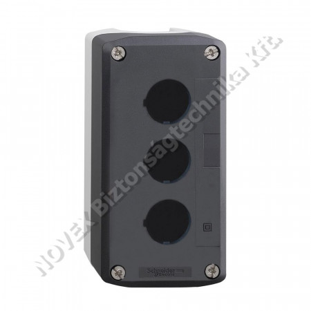 KIEGÉSZÍTŐ - Schneider - SCHXALD03 nyomógomb tokozat,üres,3lyukú