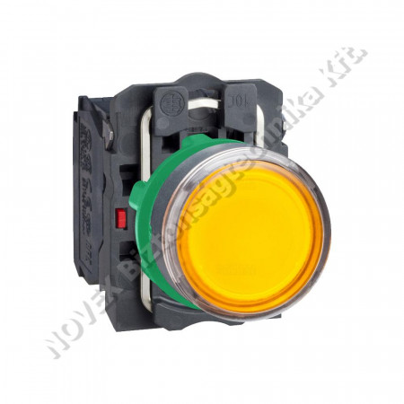 KIEGÉSZÍTŐ - Schneider - XB5-AW35B5 LED-es világító nyomógomb,sárga,24V