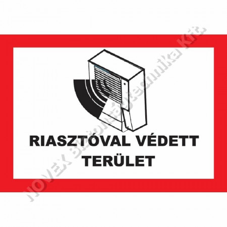 KIEGÉSZÍTŐ - Solleysec - \"Riasztóval védett terület!\" 210x300