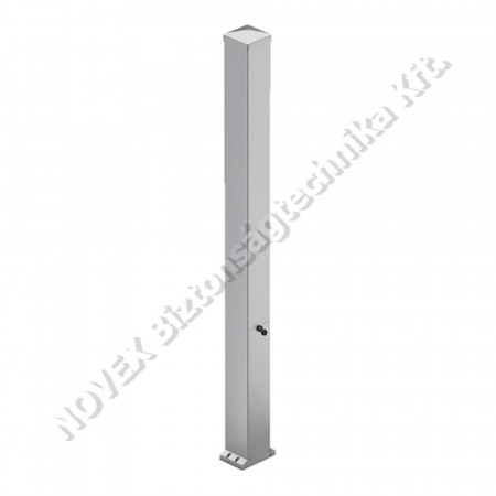 KIEGÉSZÍTŐ - Sommer - 3710V000 Natúr alumínium oszlopelem tolókapunyitóhoz 2,1m magas