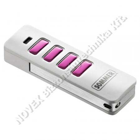 KIEGÉSZÍTŐ - Sommer - Y4019V003 Pearl Vibe távirányító fehér ház/pink gombokkal