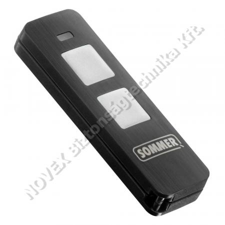 KIEGÉSZÍTŐ - Sommer - YS10019-00001 Pearl Twin Távirányító kétgombos (fekete/ezüst)