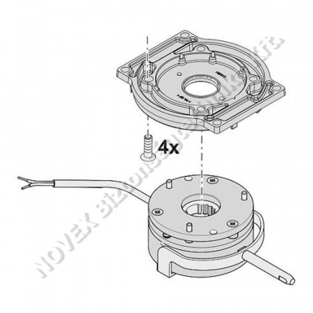 KIEGÉSZÍTŐ - Sommer - YS11321-00001 Electromagnetical spring-loadedbrake; for GIGAspeed door op
