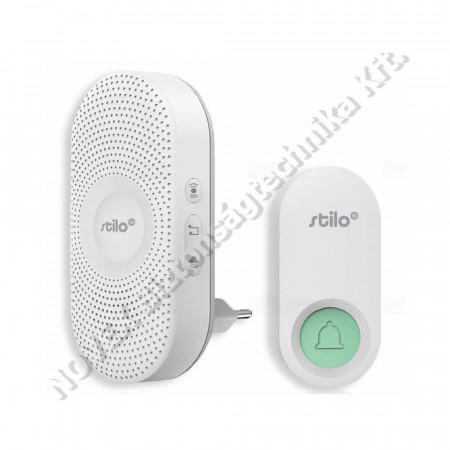 KIEGÉSZÍTŐ - Stilo - STI1603 vezeték nélküli csengő 300m IP44 nyomógombos