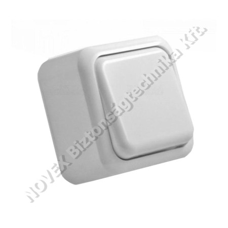 KIEGÉSZÍTŐ - Stilo - STI271 FORTE N101 fehér falonkívüli nyomókapcsoló