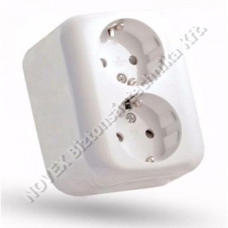 KIEGÉSZÍTŐ - Stilo - STI281 forte 2x2P+F Schuk fh falonkívüli