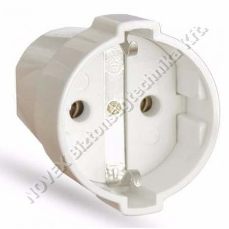 KIEGÉSZÍTŐ - Stilo - STI444 CSF 2-162 fehér lengő dugalj 16A/250V