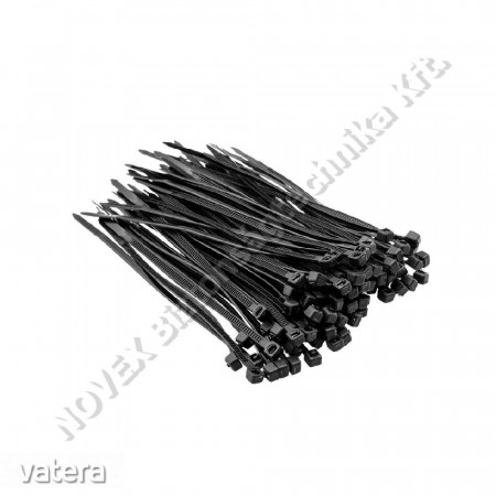 KIEGÉSZÍTŐ - Stilo - STI700 300x4,8 fekete kábelkötegelő