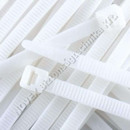 KIEGÉSZÍTŐ - Stilo - STI701 300x4,8fehér kábelkötegelő