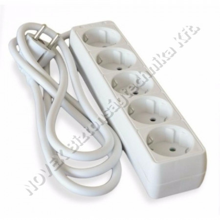 KIEGÉSZÍTŐ - Stilo - STI776 elosztó 5db aljzat, 3fm MT 3x1,5mm2