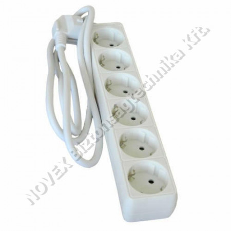 KIEGÉSZÍTŐ - Stilo - STI955 Hálózati 6-os elosztó 1.5m 3x1,5mm2 vezetékkel