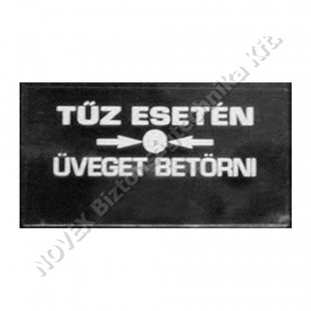 KIEGÉSZÍTŐ - System Sensor - HG10 üveg M500KAC-hoz