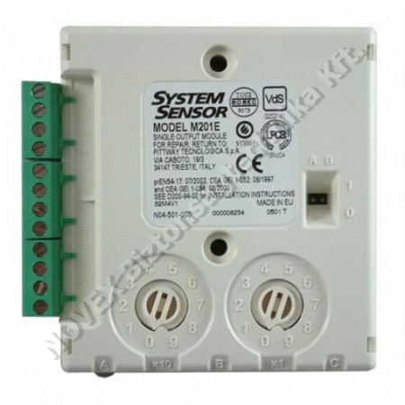 KIEGÉSZÍTŐ - System Sensor - M210EA címzett monitor modul,egy bemenet