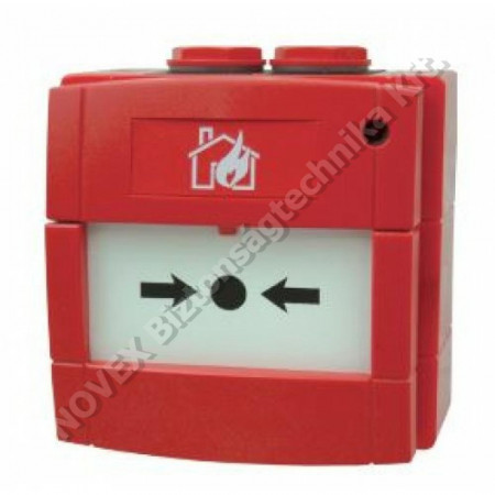 KIEGÉSZÍTŐ - System Sensor - WCP2A-R01 JELZÉSADÓ Kültéri kézi jeladó, piros, LED, égő-ház