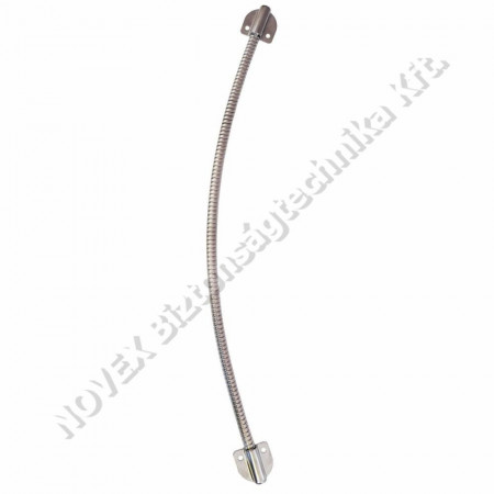 KIEGÉSZÍTŐ - Tigermat - DL351 kábel átvezető fém gégecső,elektromos zárak kábelezéséhez,fém fej,40cm