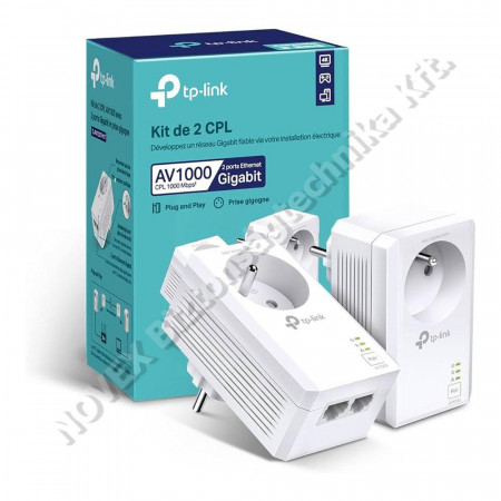 KIEGÉSZÍTŐ - TPLink - TL-PA7027P KIT powerline AV 1000