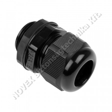 KIEGÉSZÍTŐ - Tracon - TRAMG25F tömszelence M25+anya 12-18mm IP68 fekete