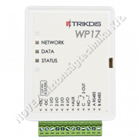 KIEGÉSZÍTŐ - Trikdis - WP17 WiFi kapu és általános okosotthon vezérlő
