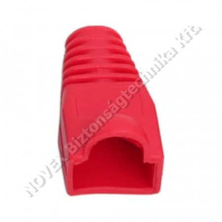 KIEGÉSZÍTŐ - VEZ - Törésgátló RJ45 csatlakozóhoz, piros, 100db/cs 05230PI-100
