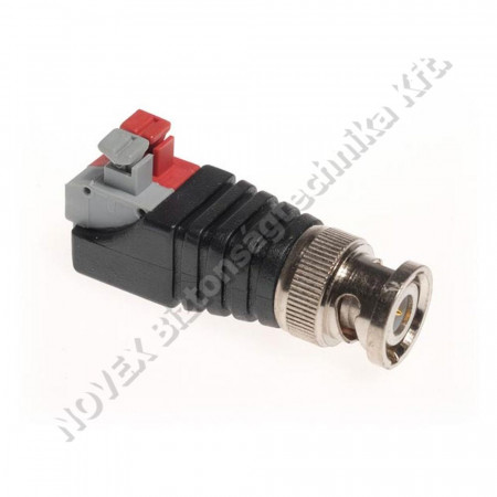 KIEGÉSZÍTŐ - Videosec - BNC-QM HQ BNC dugó Kábelszorítós gyorscsatlakozóval