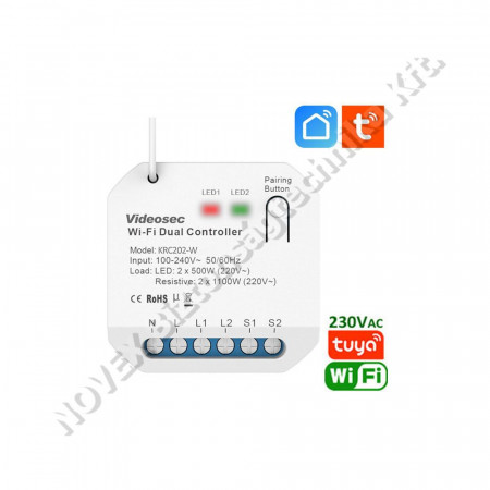 KIEGÉSZÍTŐ - Videosec - KRC202-W WiFi  vevőegység