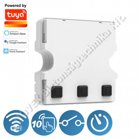 KIEGÉSZÍTŐ - Videosec - KRC702-W 2 csatornás RF+Wifi szárazkontaktus TUYA