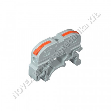 KIEGÉSZÍTŐ - Videosec - LT-211D DIN sínre szerelhető sorkapocs gyorscsatl.l, 32 A, 0.4~4 mm2, 40db