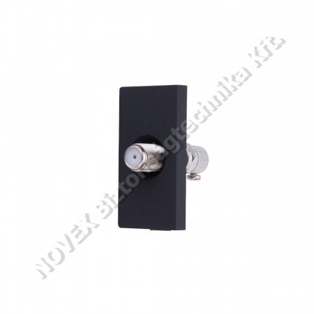 KIEGÉSZÍTŐ - Videosec - MP17B Feles méretű F aljzat modul, fekete