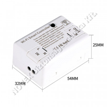 KIEGÉSZÍTŐ - Videosec - RSR02 Wifi Smart vezérlő