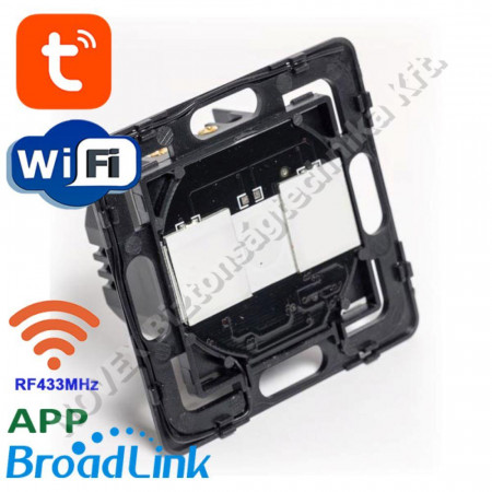 KIEGÉSZÍTŐ - Videosec - WT2-R101 1áramkörös,érintőkapcsoló modul, Wifi + RF433MHz