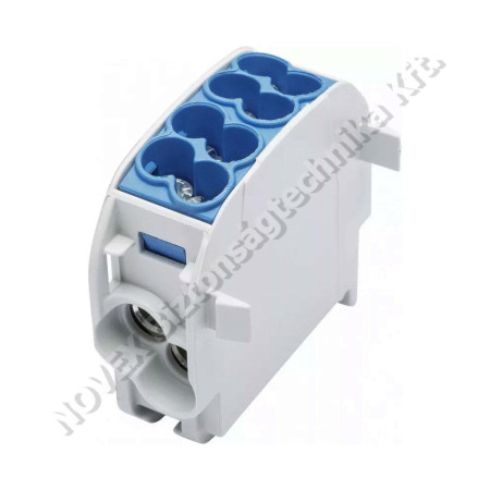 KIEGÉSZÍTŐ - Weidmüller - WEI1560670000 fővezeték sorkapocs 2x25/2x16mm2 kék