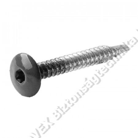 KIEGÉSZÍTŐ - WPC Deck - Rozsdamentes bimetál csavar - 50 db/cs - 4,8x38mm - festett Dark/Anthracite