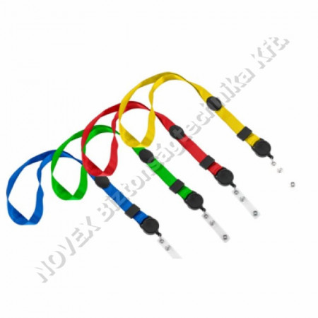 KIEGÉSZÍTŐ - Yli - CH-424-bl (3251) kihúzható nyakbaakasztó kék