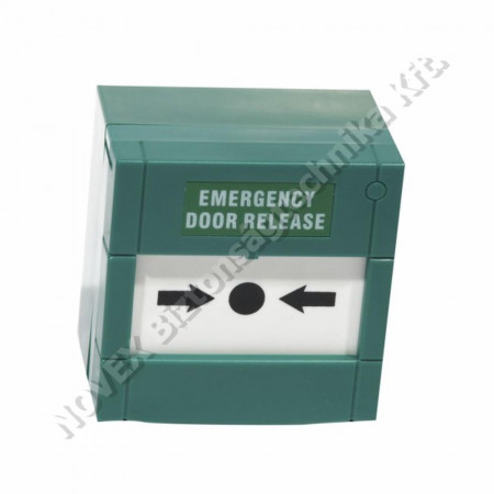 KIEGÉSZÍTŐ - Yli - CPK-861A zöld visszaállítható kézi jelzésado NO/NC/COM (1165)