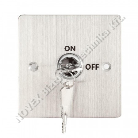 KIEGÉSZÍTŐ - Yli - KY-B-SS-2 (3073) kulcsos kapcsoló 2x (NO/NC)