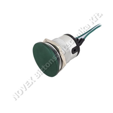 KIEGÉSZÍTŐ - Yli - M3-gn(4976) nyomógomb (NO/NC/COM) zöld