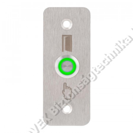KIEGÉSZÍTŐ - Yli - PBK-B-16-NO(LED)-gn (3368) LED-es nyomógomb (NO)