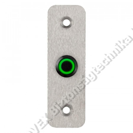 KIEGÉSZÍTŐ - Yli - PBK-C-16-NP-bk(LED)-rdgn (3291) LEd-es nyomógomb (NO)