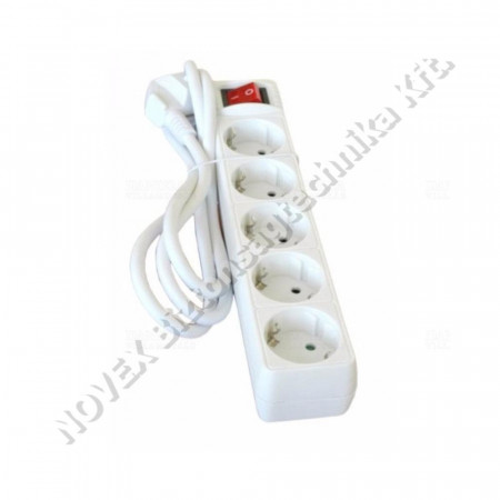 KIEGSÉZÍTŐ - Stilo - STI778 hálózati elosztó kapcsolós 5db aljzat 1,5fm MT 3x1,5mm2