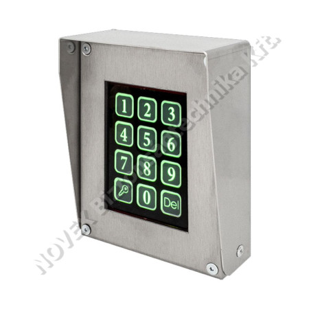 KÓDZÁR - DP - DP100-INOX-RS (4935) kódzár proxys INOS esővédővel