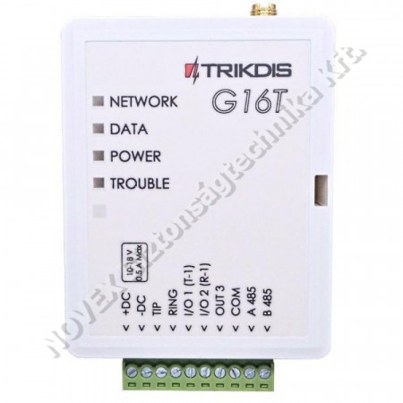 KOMMUNIKÁTOR - Trikdis - G16T-2G 2G IP / GSM kommunikátor (+GSM ANT01S)  (TIP RING)