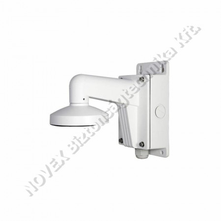 KONZOL - Hikvision - DS-1272ZJ-110B Fali tartó dómkamerákhoz, integrált kötődobozzal