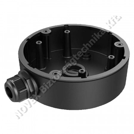 KÖTŐDOBOZ - Hikvision - DS-1280ZJ-DM21-B Kültéri kötődoboz dómkamerához; fekete